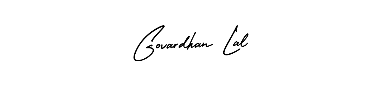 Create a beautiful signature design for name Govardhan Lal. With this signature (AmerikaSignatureDemo-Regular) fonts, you can make a handwritten signature for free. Govardhan Lal signature style 3 images and pictures png