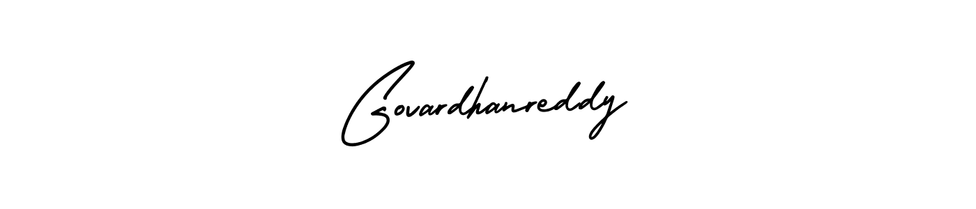This is the best signature style for the Govardhanreddy name. Also you like these signature font (AmerikaSignatureDemo-Regular). Mix name signature. Govardhanreddy signature style 3 images and pictures png