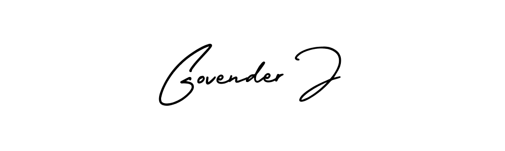 Also You can easily find your signature by using the search form. We will create Govender J name handwritten signature images for you free of cost using AmerikaSignatureDemo-Regular sign style. Govender J signature style 3 images and pictures png