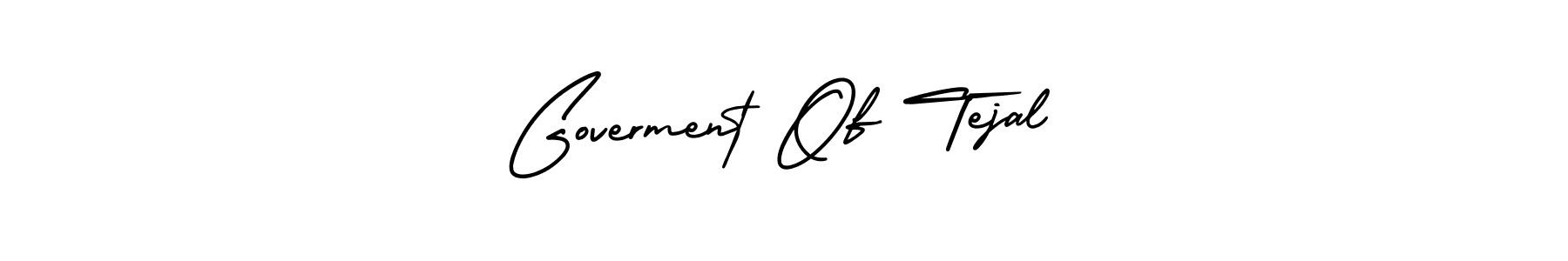 Similarly AmerikaSignatureDemo-Regular is the best handwritten signature design. Signature creator online .You can use it as an online autograph creator for name Goverment Of Tejal. Goverment Of Tejal signature style 3 images and pictures png