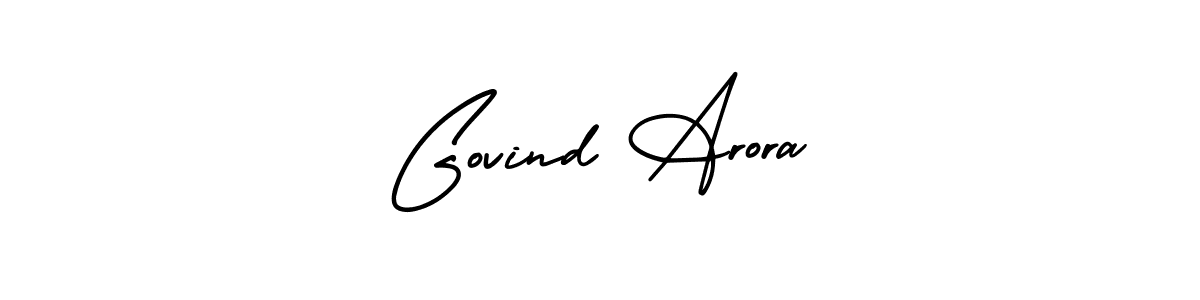 How to make Govind Arora name signature. Use AmerikaSignatureDemo-Regular style for creating short signs online. This is the latest handwritten sign. Govind Arora signature style 3 images and pictures png