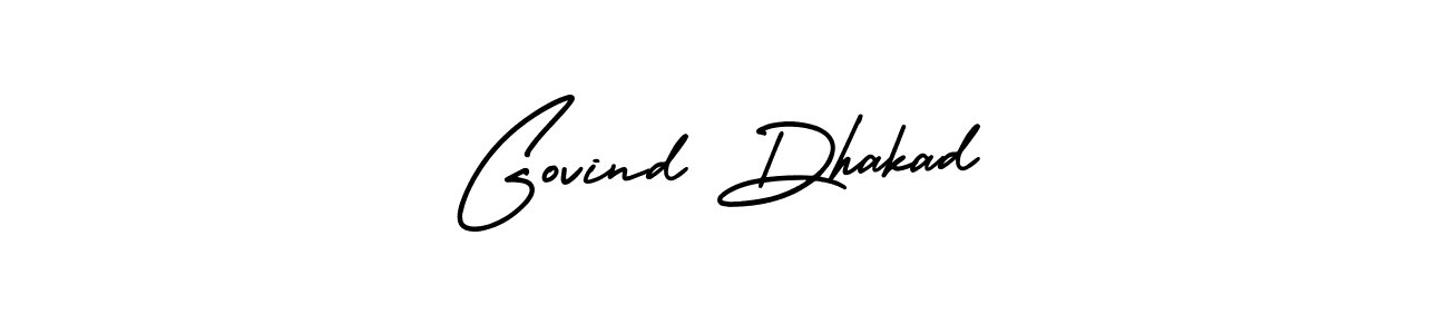 Similarly AmerikaSignatureDemo-Regular is the best handwritten signature design. Signature creator online .You can use it as an online autograph creator for name Govind Dhakad. Govind Dhakad signature style 3 images and pictures png