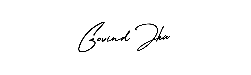 How to Draw Govind Jha signature style? AmerikaSignatureDemo-Regular is a latest design signature styles for name Govind Jha. Govind Jha signature style 3 images and pictures png