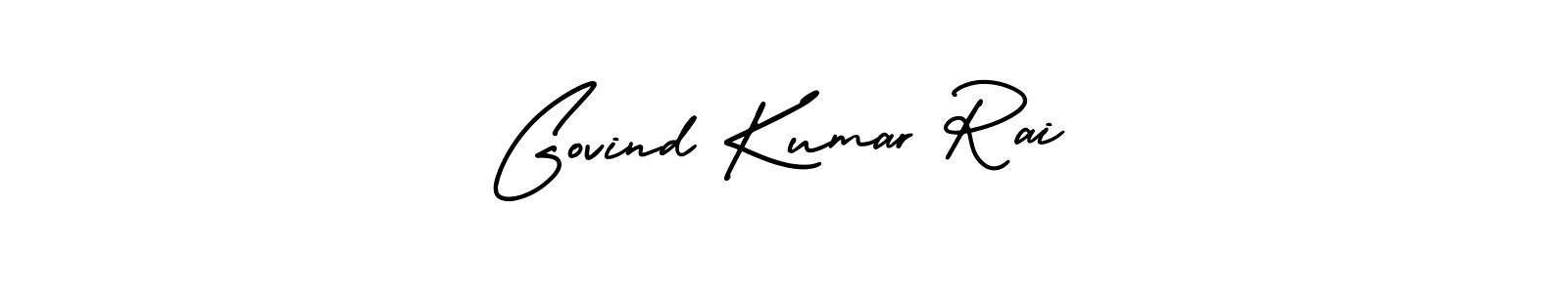 Design your own signature with our free online signature maker. With this signature software, you can create a handwritten (AmerikaSignatureDemo-Regular) signature for name Govind Kumar Rai. Govind Kumar Rai signature style 3 images and pictures png