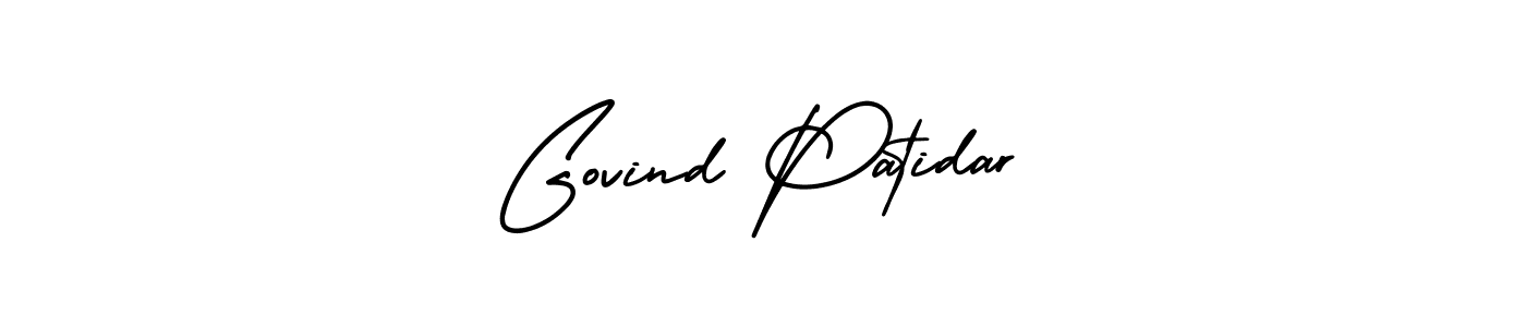 if you are searching for the best signature style for your name Govind Patidar. so please give up your signature search. here we have designed multiple signature styles  using AmerikaSignatureDemo-Regular. Govind Patidar signature style 3 images and pictures png