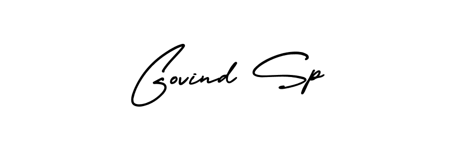 Make a beautiful signature design for name Govind Sp. With this signature (AmerikaSignatureDemo-Regular) style, you can create a handwritten signature for free. Govind Sp signature style 3 images and pictures png