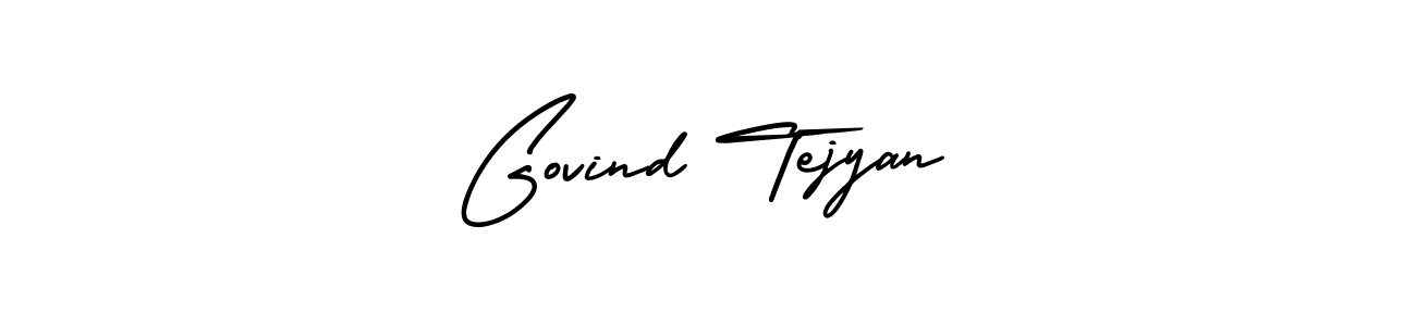 Design your own signature with our free online signature maker. With this signature software, you can create a handwritten (AmerikaSignatureDemo-Regular) signature for name Govind Tejyan. Govind Tejyan signature style 3 images and pictures png