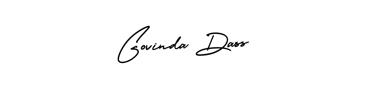 This is the best signature style for the Govinda Dass name. Also you like these signature font (AmerikaSignatureDemo-Regular). Mix name signature. Govinda Dass signature style 3 images and pictures png