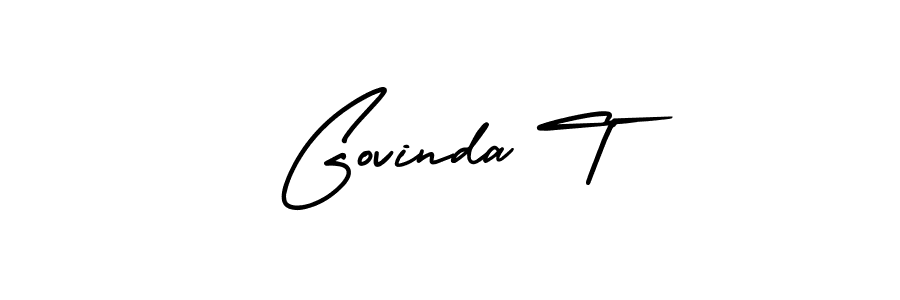 Best and Professional Signature Style for Govinda T. AmerikaSignatureDemo-Regular Best Signature Style Collection. Govinda T signature style 3 images and pictures png