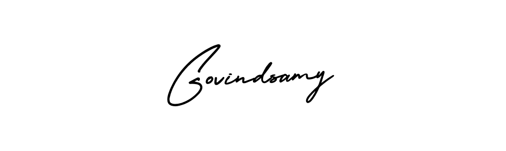 Design your own signature with our free online signature maker. With this signature software, you can create a handwritten (AmerikaSignatureDemo-Regular) signature for name Govindsamy. Govindsamy signature style 3 images and pictures png