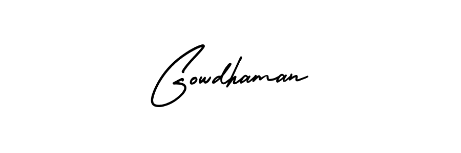 Once you've used our free online signature maker to create your best signature AmerikaSignatureDemo-Regular style, it's time to enjoy all of the benefits that Gowdhaman name signing documents. Gowdhaman signature style 3 images and pictures png