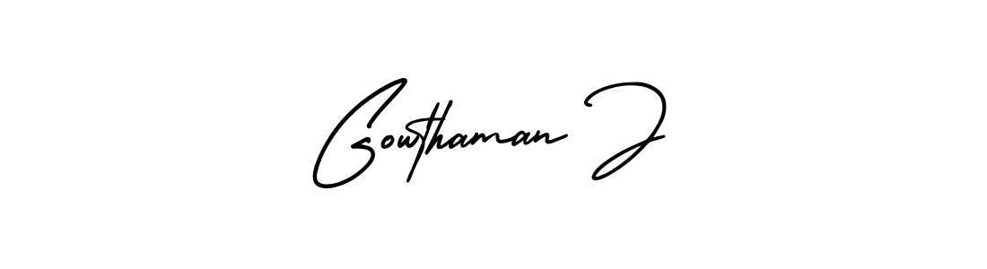 Here are the top 10 professional signature styles for the name Gowthaman J. These are the best autograph styles you can use for your name. Gowthaman J signature style 3 images and pictures png