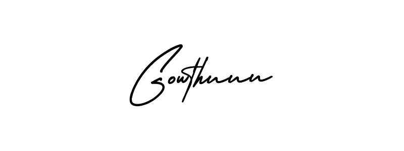 Once you've used our free online signature maker to create your best signature AmerikaSignatureDemo-Regular style, it's time to enjoy all of the benefits that Gowthuuu name signing documents. Gowthuuu signature style 3 images and pictures png