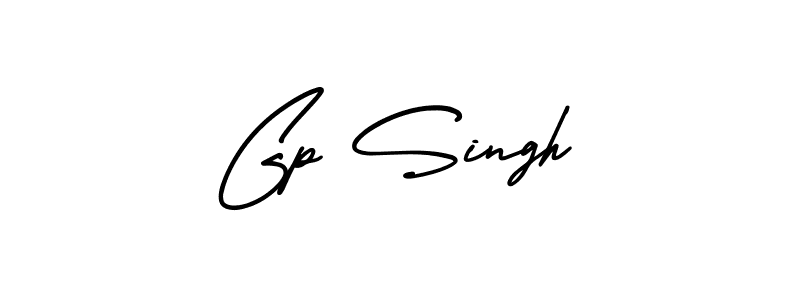 You should practise on your own different ways (AmerikaSignatureDemo-Regular) to write your name (Gp Singh) in signature. don't let someone else do it for you. Gp Singh signature style 3 images and pictures png