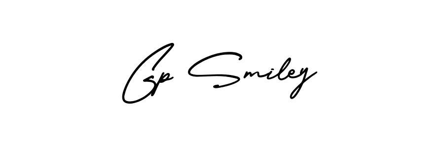 Make a short Gp Smiley signature style. Manage your documents anywhere anytime using AmerikaSignatureDemo-Regular. Create and add eSignatures, submit forms, share and send files easily. Gp Smiley signature style 3 images and pictures png