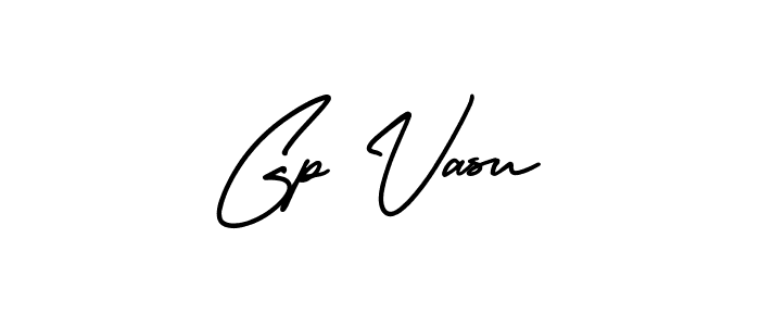 Make a short Gp Vasu signature style. Manage your documents anywhere anytime using AmerikaSignatureDemo-Regular. Create and add eSignatures, submit forms, share and send files easily. Gp Vasu signature style 3 images and pictures png