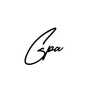 It looks lik you need a new signature style for name Gpa. Design unique handwritten (AmerikaSignatureDemo-Regular) signature with our free signature maker in just a few clicks. Gpa signature style 3 images and pictures png