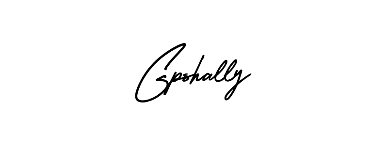 Create a beautiful signature design for name Gpshally. With this signature (AmerikaSignatureDemo-Regular) fonts, you can make a handwritten signature for free. Gpshally signature style 3 images and pictures png