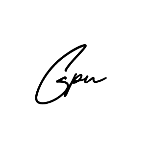 How to make Gpu signature? AmerikaSignatureDemo-Regular is a professional autograph style. Create handwritten signature for Gpu name. Gpu signature style 3 images and pictures png