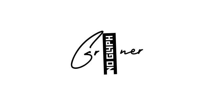 AmerikaSignatureDemo-Regular is a professional signature style that is perfect for those who want to add a touch of class to their signature. It is also a great choice for those who want to make their signature more unique. Get Grüner name to fancy signature for free. Grüner signature style 3 images and pictures png