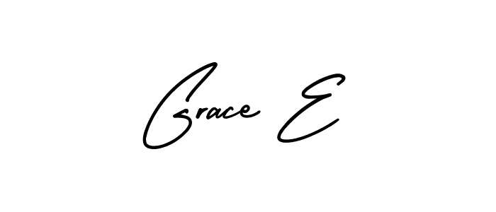AmerikaSignatureDemo-Regular is a professional signature style that is perfect for those who want to add a touch of class to their signature. It is also a great choice for those who want to make their signature more unique. Get Grace E name to fancy signature for free. Grace E signature style 3 images and pictures png
