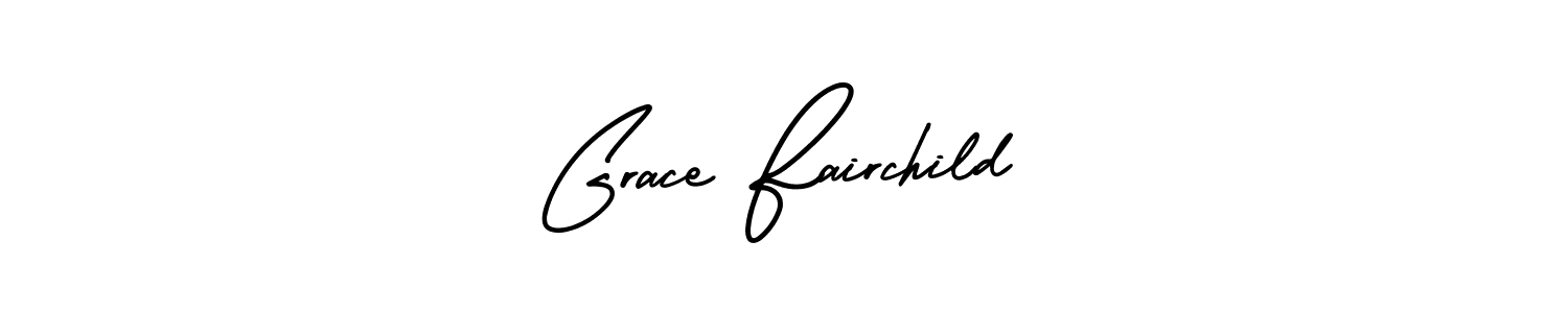 Make a short Grace Fairchild signature style. Manage your documents anywhere anytime using AmerikaSignatureDemo-Regular. Create and add eSignatures, submit forms, share and send files easily. Grace Fairchild signature style 3 images and pictures png