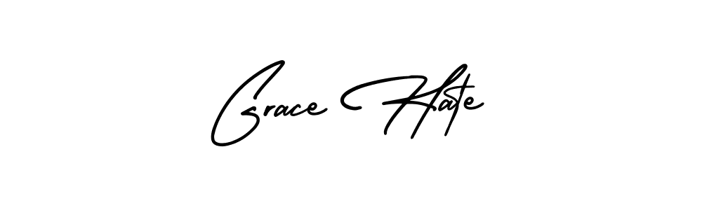 if you are searching for the best signature style for your name Grace Hate. so please give up your signature search. here we have designed multiple signature styles  using AmerikaSignatureDemo-Regular. Grace Hate signature style 3 images and pictures png