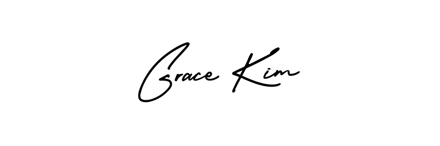 Grace Kim stylish signature style. Best Handwritten Sign (AmerikaSignatureDemo-Regular) for my name. Handwritten Signature Collection Ideas for my name Grace Kim. Grace Kim signature style 3 images and pictures png