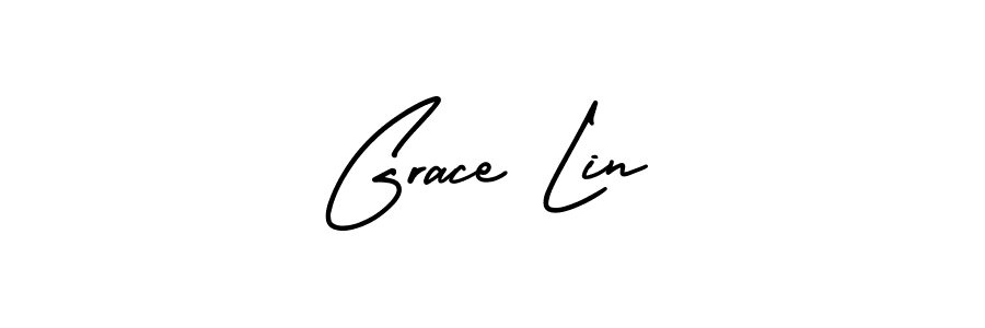 Similarly AmerikaSignatureDemo-Regular is the best handwritten signature design. Signature creator online .You can use it as an online autograph creator for name Grace Lin. Grace Lin signature style 3 images and pictures png