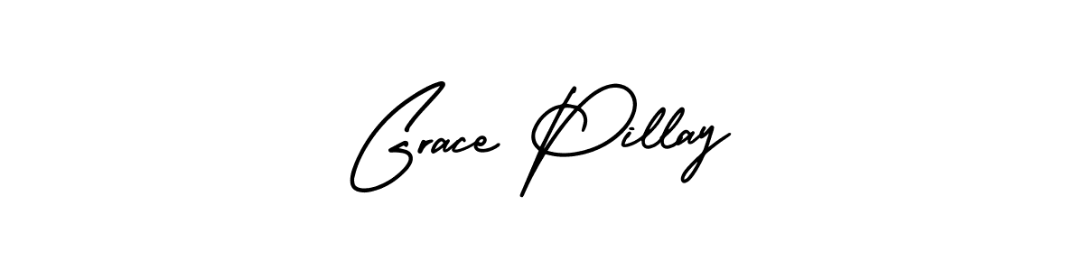 Also You can easily find your signature by using the search form. We will create Grace Pillay name handwritten signature images for you free of cost using AmerikaSignatureDemo-Regular sign style. Grace Pillay signature style 3 images and pictures png