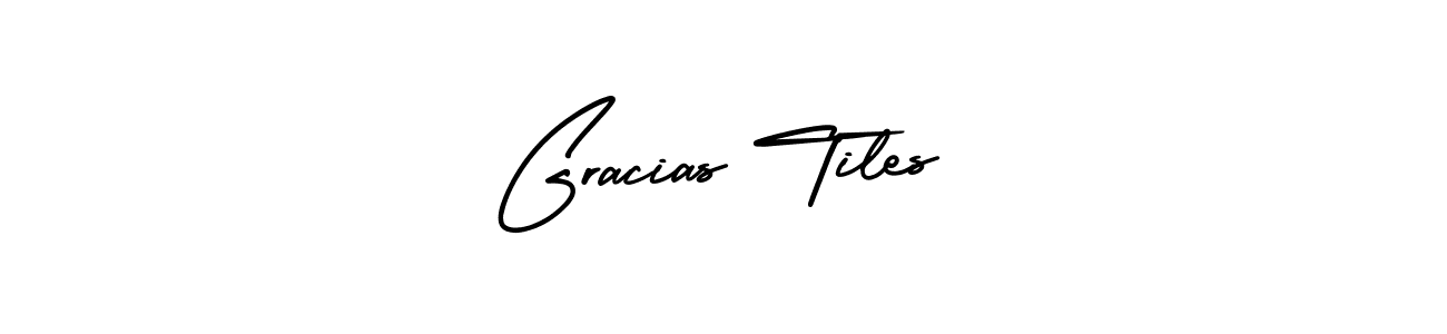 This is the best signature style for the Gracias Tiles name. Also you like these signature font (AmerikaSignatureDemo-Regular). Mix name signature. Gracias Tiles signature style 3 images and pictures png