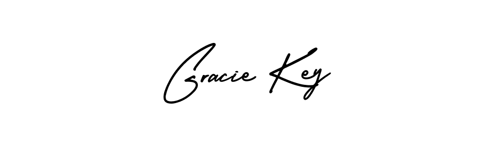 Also we have Gracie Key name is the best signature style. Create professional handwritten signature collection using AmerikaSignatureDemo-Regular autograph style. Gracie Key signature style 3 images and pictures png