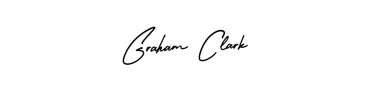 Use a signature maker to create a handwritten signature online. With this signature software, you can design (AmerikaSignatureDemo-Regular) your own signature for name Graham Clark. Graham Clark signature style 3 images and pictures png