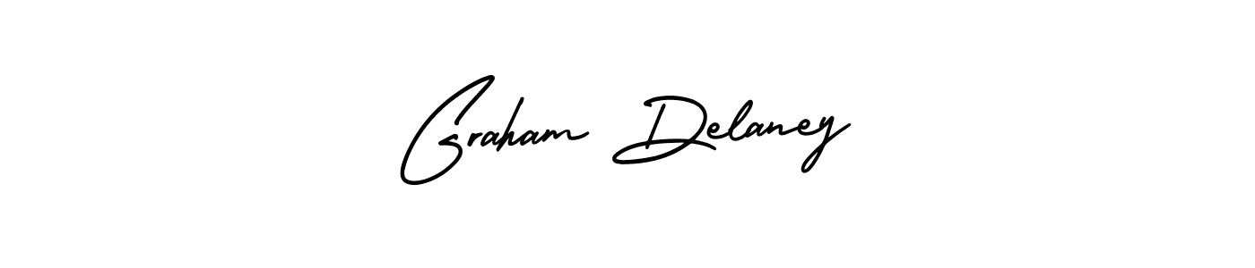 Design your own signature with our free online signature maker. With this signature software, you can create a handwritten (AmerikaSignatureDemo-Regular) signature for name Graham Delaney. Graham Delaney signature style 3 images and pictures png
