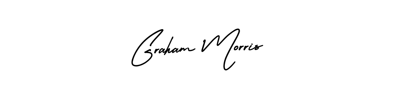 Create a beautiful signature design for name Graham Morris. With this signature (AmerikaSignatureDemo-Regular) fonts, you can make a handwritten signature for free. Graham Morris signature style 3 images and pictures png