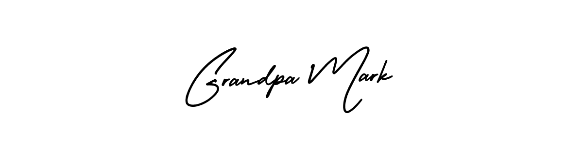 Design your own signature with our free online signature maker. With this signature software, you can create a handwritten (AmerikaSignatureDemo-Regular) signature for name Grandpa Mark. Grandpa Mark signature style 3 images and pictures png