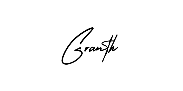 Best and Professional Signature Style for Granth. AmerikaSignatureDemo-Regular Best Signature Style Collection. Granth signature style 3 images and pictures png