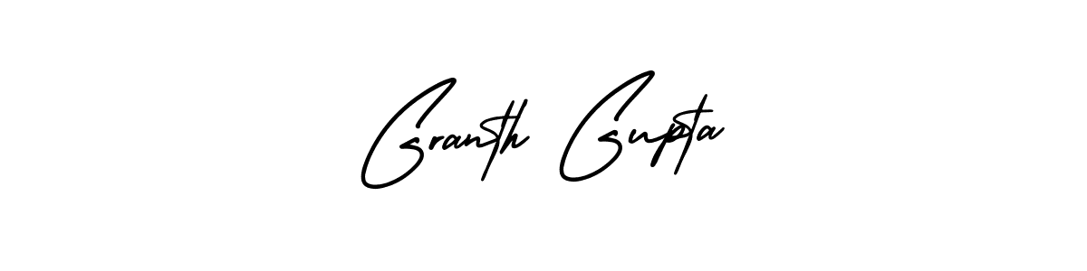 Make a short Granth Gupta signature style. Manage your documents anywhere anytime using AmerikaSignatureDemo-Regular. Create and add eSignatures, submit forms, share and send files easily. Granth Gupta signature style 3 images and pictures png