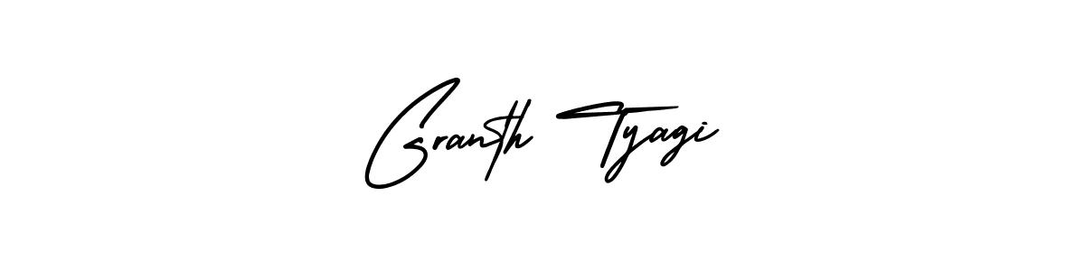 Use a signature maker to create a handwritten signature online. With this signature software, you can design (AmerikaSignatureDemo-Regular) your own signature for name Granth Tyagi. Granth Tyagi signature style 3 images and pictures png