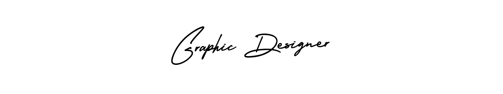 Graphic Designer stylish signature style. Best Handwritten Sign (AmerikaSignatureDemo-Regular) for my name. Handwritten Signature Collection Ideas for my name Graphic Designer. Graphic Designer signature style 3 images and pictures png