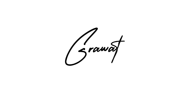 if you are searching for the best signature style for your name Grawat. so please give up your signature search. here we have designed multiple signature styles  using AmerikaSignatureDemo-Regular. Grawat signature style 3 images and pictures png