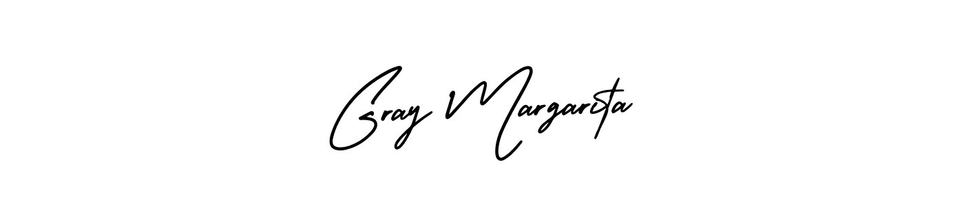 How to make Gray Margarita signature? AmerikaSignatureDemo-Regular is a professional autograph style. Create handwritten signature for Gray Margarita name. Gray Margarita signature style 3 images and pictures png