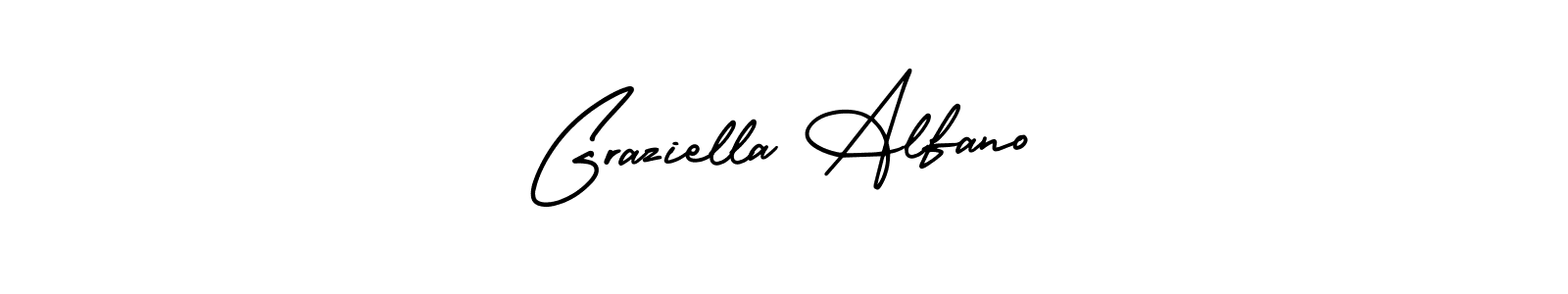 Make a beautiful signature design for name Graziella Alfano. Use this online signature maker to create a handwritten signature for free. Graziella Alfano signature style 3 images and pictures png