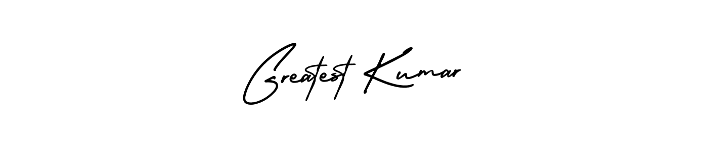 Check out images of Autograph of Greatest Kumar name. Actor Greatest Kumar Signature Style. AmerikaSignatureDemo-Regular is a professional sign style online. Greatest Kumar signature style 3 images and pictures png