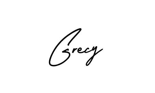 Design your own signature with our free online signature maker. With this signature software, you can create a handwritten (AmerikaSignatureDemo-Regular) signature for name Grecy. Grecy signature style 3 images and pictures png