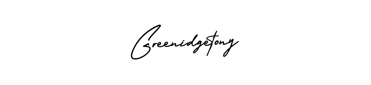 Also we have Greenidgetony name is the best signature style. Create professional handwritten signature collection using AmerikaSignatureDemo-Regular autograph style. Greenidgetony signature style 3 images and pictures png