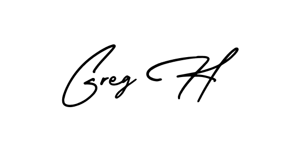 Check out images of Autograph of Greg H name. Actor Greg H Signature Style. AmerikaSignatureDemo-Regular is a professional sign style online. Greg H signature style 3 images and pictures png