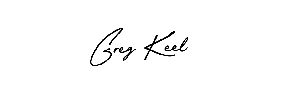 AmerikaSignatureDemo-Regular is a professional signature style that is perfect for those who want to add a touch of class to their signature. It is also a great choice for those who want to make their signature more unique. Get Greg Keel name to fancy signature for free. Greg Keel signature style 3 images and pictures png