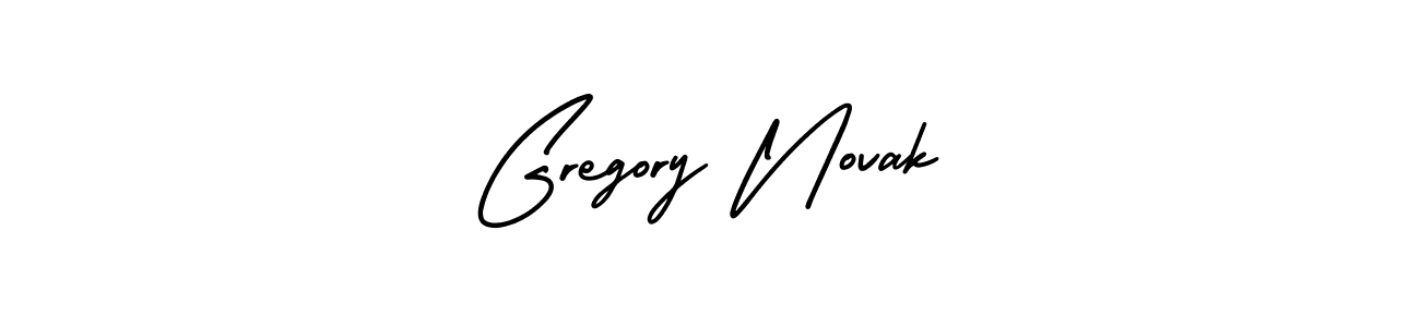 Best and Professional Signature Style for Gregory Novak. AmerikaSignatureDemo-Regular Best Signature Style Collection. Gregory Novak signature style 3 images and pictures png
