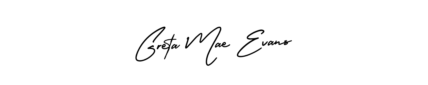 Similarly AmerikaSignatureDemo-Regular is the best handwritten signature design. Signature creator online .You can use it as an online autograph creator for name Greta Mae Evans. Greta Mae Evans signature style 3 images and pictures png